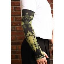 Swanky Socks 2 Adet Giyilebilir Kolluk Parmak Geçirmeli Unisex Sporcu Motorcu Kolluğu