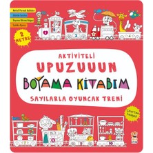 Ematcrt Aktiviteli Upuzuuun Boyama Kitabım - Sayılarla Oyuncak Treni