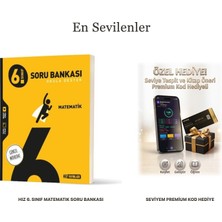 Hız Yayınları 6. Sınıf Matematık Soru Bankası ******yeni****** (+Seviye Tespit Uygulama Hediyeli)