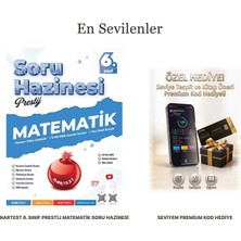 Nartest Yayınevi Nartest Yayınları 6. Sınıf Prestij Matematik Soru Hazinesi (+Seviye Tespit Uygulama Hediyeli)