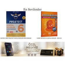 Bilfen Yayıncılık Bilfen Yayınları ve Mozaik 6. Sınıf Sosyal Bilgiler Seti (+Seviye Tespit Uygulama Hediyeli)