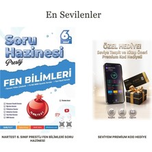 Nartest Yayınevi Nartest Yayınları 6. Sınıf Prestij Fen Bilimleri Soru Hazinesi (+Seviye Tespit Uygulama Hediyeli)