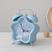 Semel Çift Zilli Metal Masa Çalar Saat (8.8 Cm) - Pilli & Işıklı