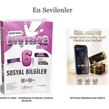Günay Yayınları 6. Sınıf - Bumerang Etkinlikli Sosyal Bilgiler (+Seviye Tespit Uygulama Hediyeli)