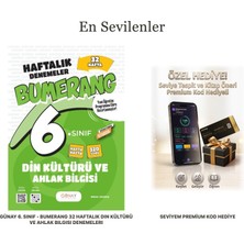 Günay Yayınları 6. Sınıf - Bumerang 32 Haftalık Din Kültürü ve Ahlak Bilgisi Denemeleri (+Seviye Tespit Uygulama Hediyeli)