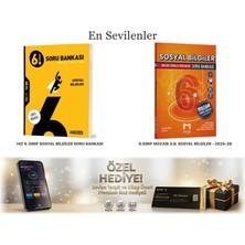 Hız Yayınları ve Mozaik 6. Sınıf Sosyal Bilgiler Seti (+Seviye Tespit Uygulama Hediyeli)