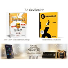 Günay Yayınları ve Hız 6. Sınıf Türkçe Seti (+Seviye Tespit Uygulama Hediyeli)