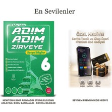 Newton Yayınları 6.sınıf Adım Adım Etkinlikli Konu Anlatımlı Soru Bankaları -- Sosyal Bilgiler (+Seviye Tespit Uygulama Hediyeli)