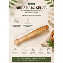 Metanoya Co. Ahşap Masaj Çubuğu