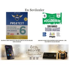 Bilfen Yayıncılık Bilfen Yayınları ve Ankara 6. Sınıf Din Kültürü ve Ahlak Bilgisi Seti (+Seviye Tespit Uygulama Hediyeli)