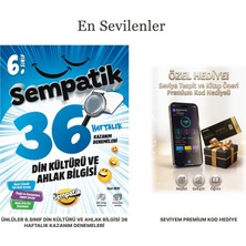 Ünlüler Yayınları Ünlüler Yayıncılık 6.sınıf Din Kültürü ve Ahlak Bilgisi 36 Haftalık Kazanım Denemeleri (+Seviye Tespit Uygulama Hediyeli)