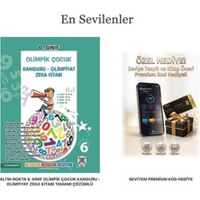 Altın Nokta Yayınevi Altın Nokta Yayınları 6. Sınıf Olimpik Çocuk Kanguru - Olimpiyat Zeka Kitabı Tamamı Çözümlü (+Seviye Tespit Uygulama Hediyeli)