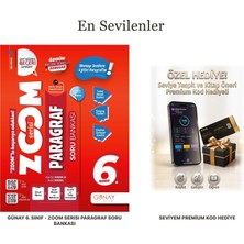 Günay Yayınları 6. Sınıf - Zoom Serisi Paragraf Soru Bankası (+Seviye Tespit Uygulama Hediyeli)