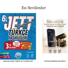 Ünlüler Yayınları Ünlüler Yayıncılık 6.sınıf Türkçe Jett Fasikülleri (+Seviye Tespit Uygulama Hediyeli)