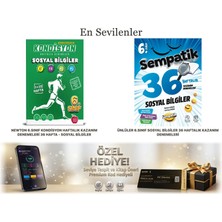 Newton Yayınları ve Ünlüler 6. Sınıf Sosyal Bilgiler Seti (+Seviye Tespit Uygulama Hediyeli)