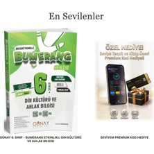 Günay Yayınları 6. Sınıf - Bumerang Etkinlikli Din Kültürü ve Ahlak Bilgisi (+Seviye Tespit Uygulama Hediyeli)