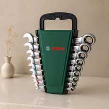 Semel 8 Parça 8-19 mm Kombine Anahtar Takımı (Plastik Standlı, Taşıma Aparatlı)