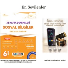 Okyanus Yayınları 6. Sınıf Classmate 36 Hafta Denemeleri Sosyal Bilgiler Süreç Iz. Fasikülleri (+Seviye Tespit Uygulama Hediyeli)