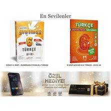 Günay Yayınları ve Mozaik 6. Sınıf Türkçe Seti (+Seviye Tespit Uygulama Hediyeli)