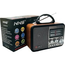 Semel Nns NS-8897 Orta Boy Retro, Nostaljik, Ahşap Tasarım Radyo