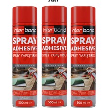 Sprey Yapıştırıcı 500 ml 3 Adet