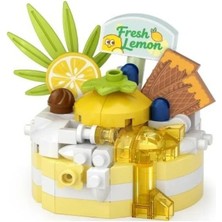 Semel LZ-8643 Loz Limonlu Pasta 160 Parça Block Oyuncak-Ni Poşet