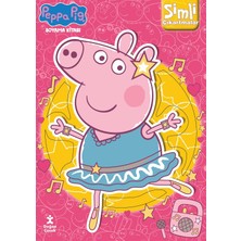 TeknoKapsül Peppa Pig-Simli Çıkartmalı Boyama Kitabı