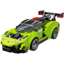 Semel C55052W Cada Yeşil Spor Araba 165 Parça Block Oyuncak