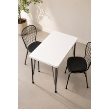 Valu Home 60X90 Çok Amaçlı Masa - Mutfak Masası Yemek Masası Çalışma Masası Balkon Masası Kafe Masası