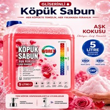 Wbrex Aşk Köpük El Sabunu – Özel Koku, Hijyenik ve 5000 Yıkama | Cilt Dostu Formül 5 Lt