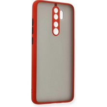Bezos Xiaomi Redmi Note 8 Pro Kılıf Montreal Silikon Kapak - Kırmızı