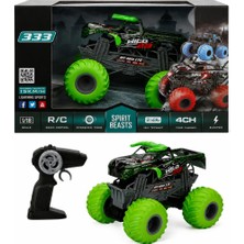 Semel 1:18 Uzaktan Kumandalı Spirit Beasts Pick Up USB Şarjlı Araba 25 cm