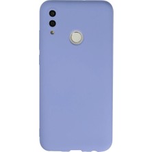 Bezos Huawei P Smart 2019 Kılıf Nano Içi Kadife Silikon - Lila