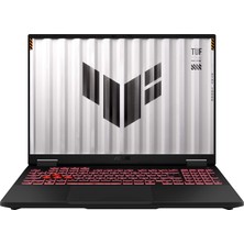 Asus Tuf Gaming A16 FA608UHI-TU546 Amd Ryzen 7 260 16GB 512GB SSD RTX5050-8GB 115W Freedos 16" Wuxga 144Hz Taşınabilir Bilgisayar