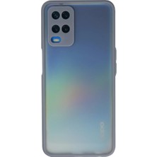Bezos Oppo A54 4g Kılıf Montreal Silikon Kapak - Gri