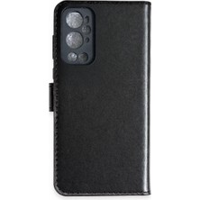 Bezos One Plus 9 Pro Trend S Plus Kapaklı Kılıf - Siyah