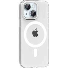 Bezos Joko Apple iPhone 14 Pc Blank Magsafe Kapak - Şeffaf