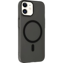 Bezos Joko Apple iPhone 12 Tuna Pc Slim Magsafe Kapak - Siyah