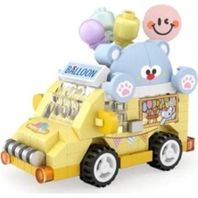 Semel LZ-8639 Balon Arabası 160 Parça Block Oyuncak-Ni Poşet