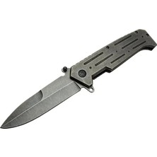 Semel GB B033A Eskitme Kamp Çakı 22 cm - Metal Sap, Otomatik