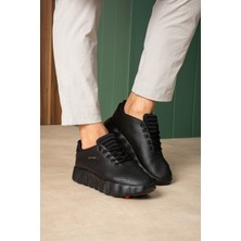 Mooien MN2631 - Easy Walk Erkek Ayakkabı Dolaro Sıyah
