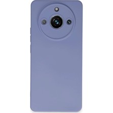 Bezos Realme 11 Pro Kılıf Nano Içi Kadife Silikon - Lila