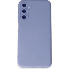 Bezos Samsung Galaxy M14 5g Kılıf Nano Içi Kadife Silikon - Lila