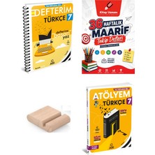 Arı Yayıncılık 7.sınıf Türkçe Atölyem ve Defter 2027 Maarif Model+Telefon Tutucu+Maarif Defteri