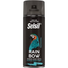 Selsil Rainbow Akrilik Sprey Boya Kırmızı 400 ml