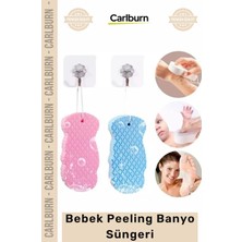 Carlburn #banyosüngeri Hassas Cilt Nazik Temizlik Kaliteli Verimli Ovma Bebek Peeling Banyo Süngeri
