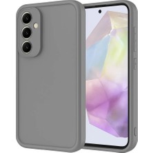 Bezos Samsung Galaxy A56 Kılıf Viera Silikon - Gri