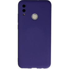 Bezos Huawei P Smart 2019 Kılıf Nano Içi Kadife Silikon - Mor