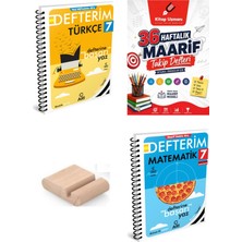 Arı Yayıncılık 7.sınıf Matematik Türkçe DEFTERIM2027 Maarif Model+Telefon Tutucu+Maarif Defteri