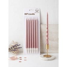 DMC Top Candle Pasta Mumu 6 Adet – Doğum Günü ve Parti Kutlama Seti No:8
